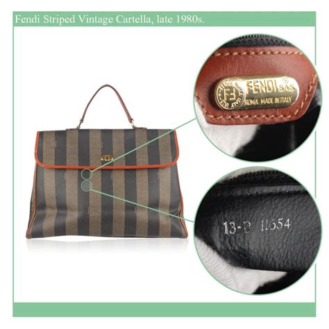 do vintage fendi bags have serial numbers|fendi vintage bag.